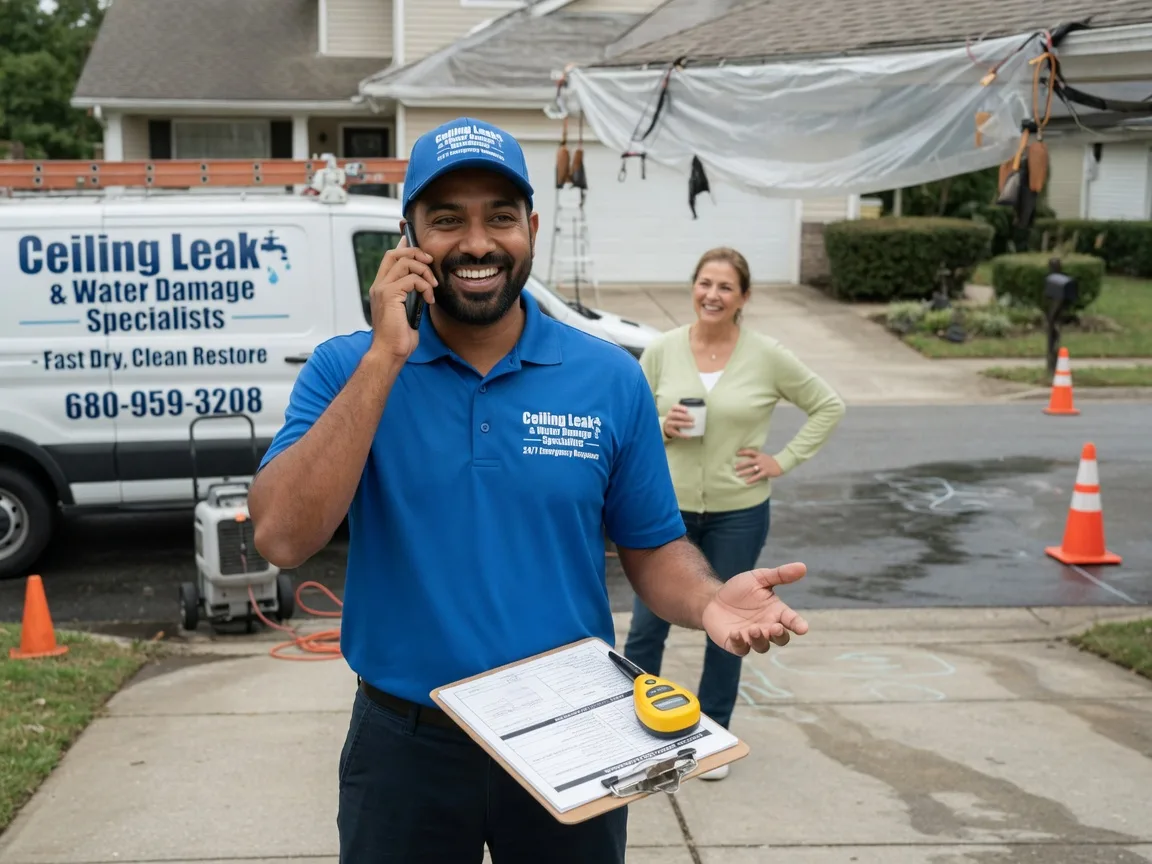 Ceiling Leak Cleanup Muscle Shoals, AL FAQs