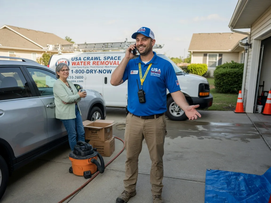 Crawl Space Water Removal Muscle Shoals, AL FAQs